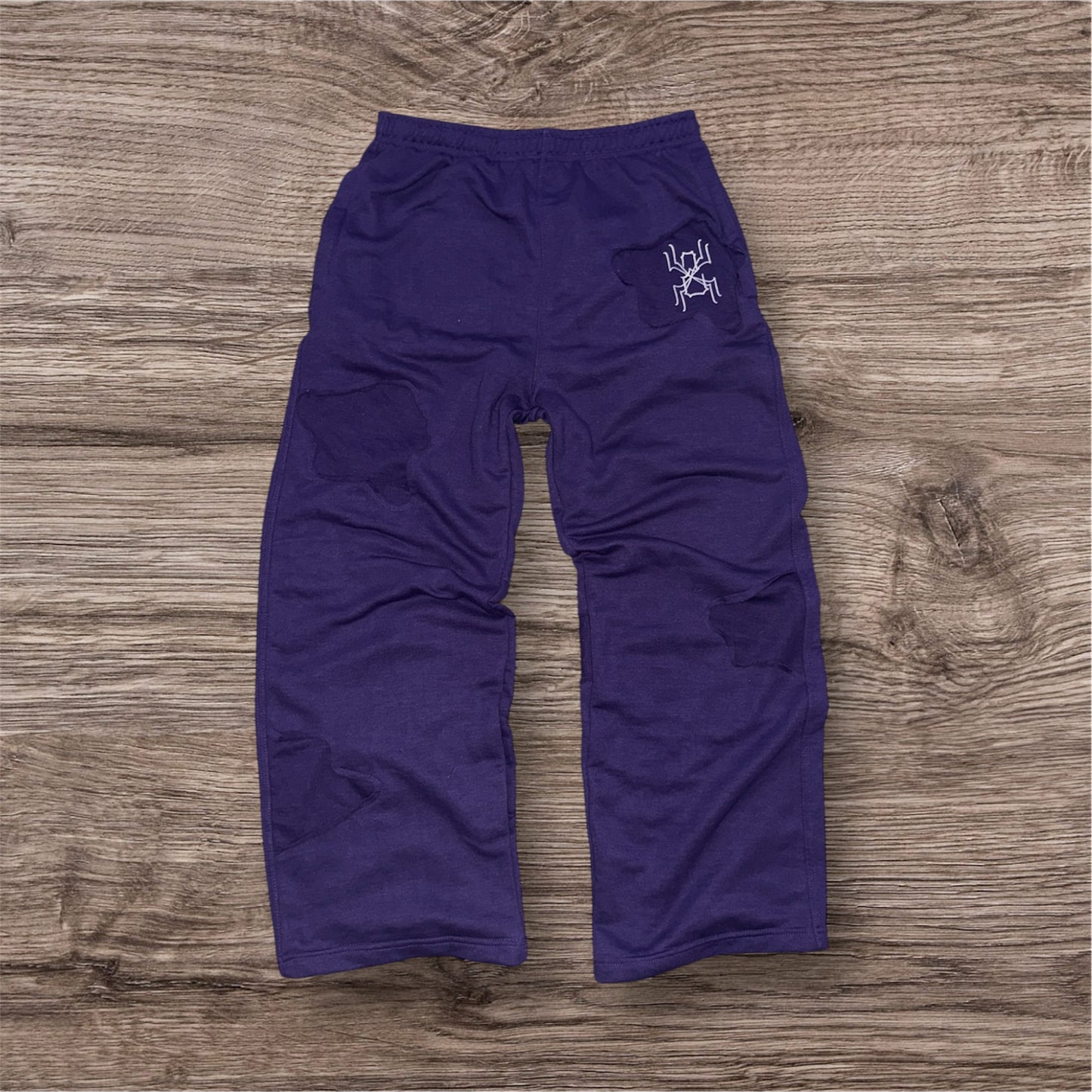 Purple Patchy Sweats