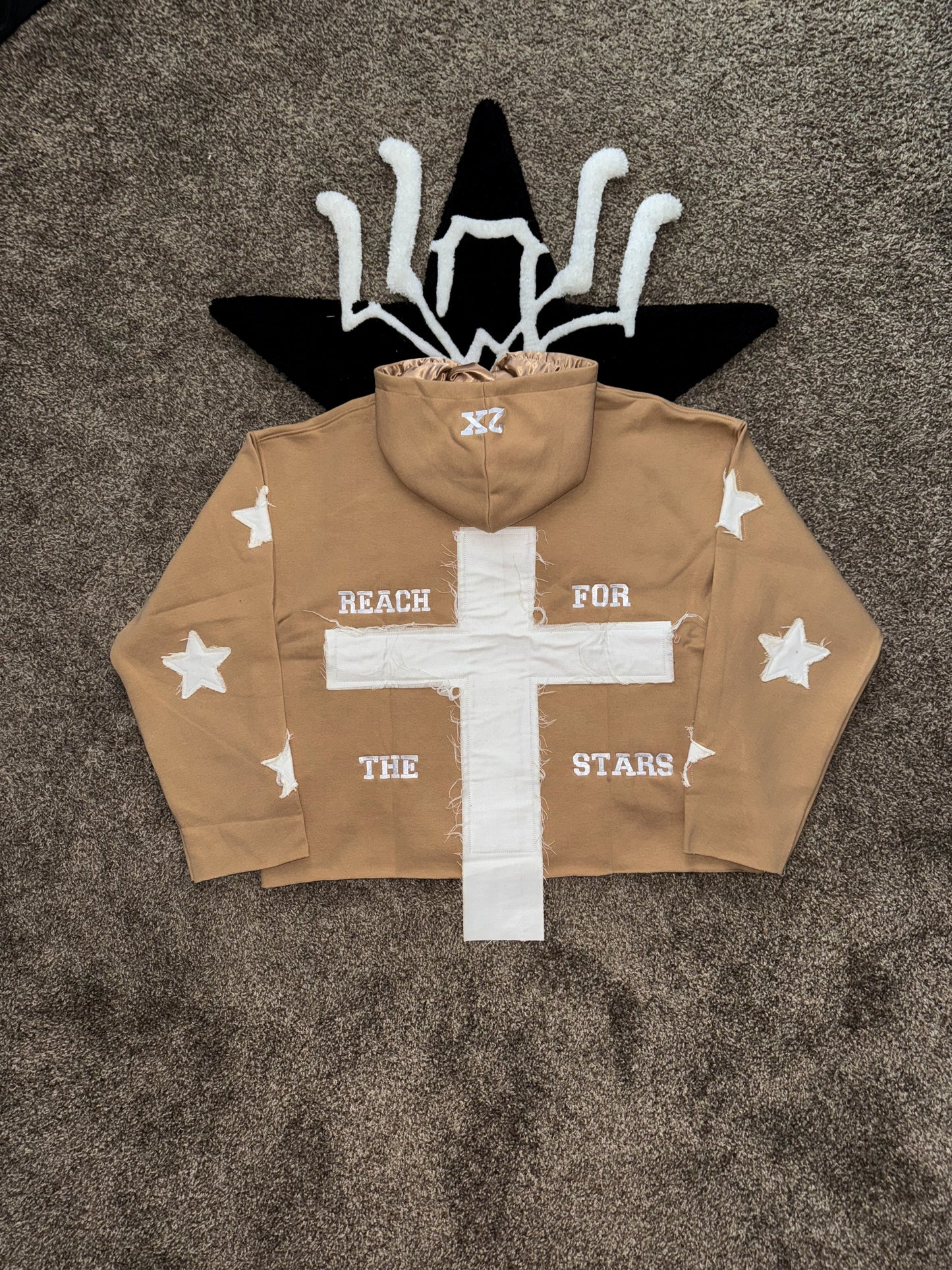 Cream Hoodie