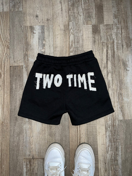 Black Cotton Shorts Women’s