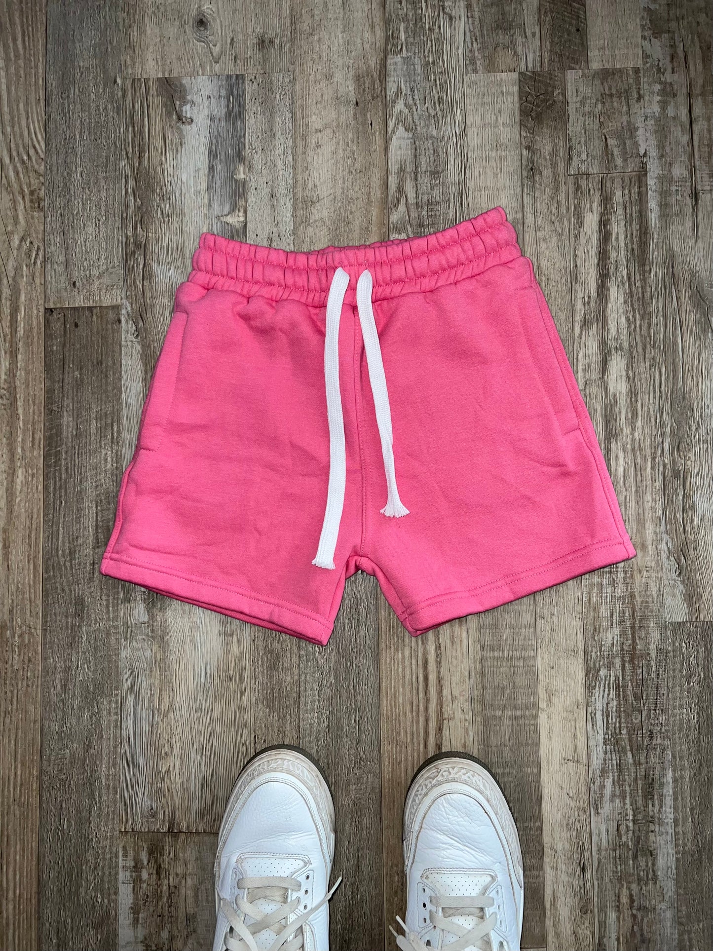 Pink Cotton Shorts Women’s