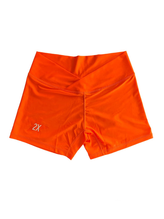 Orange Gym shorts