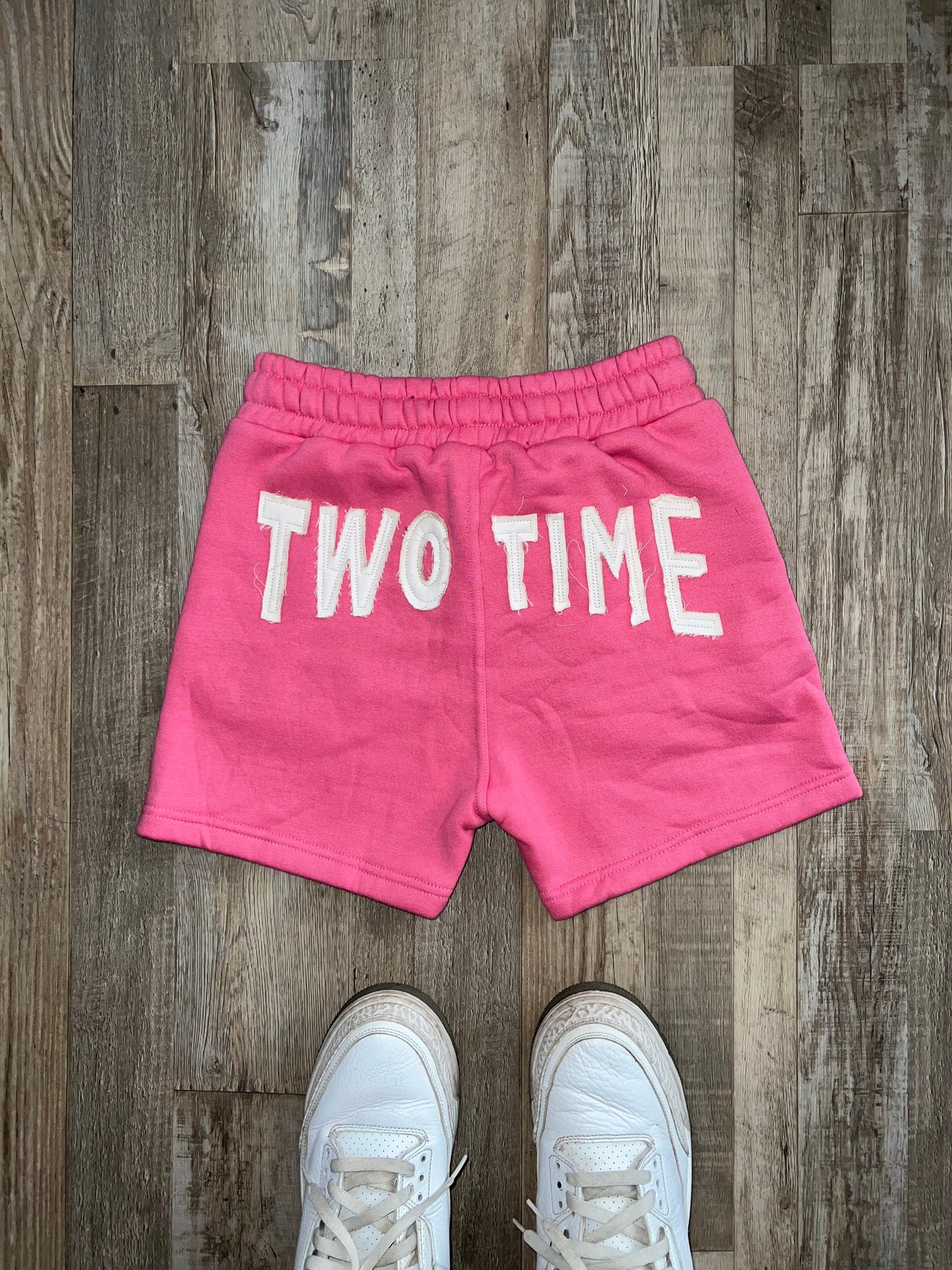 Pink Cotton Shorts Women’s