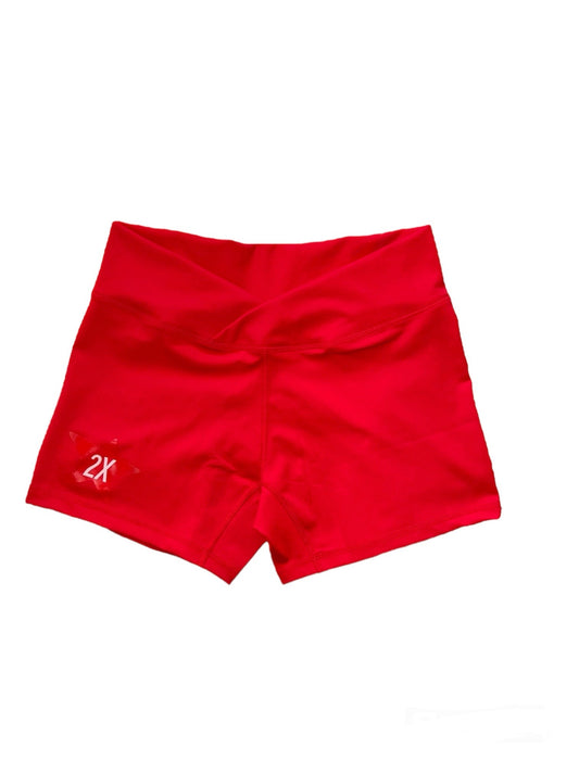 Red Gym shorts